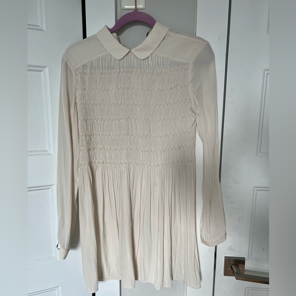 Crème dress from All Saints